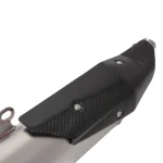 Slip on For Chinf318 Chinf 318 2020 Motorcycle Exhaust Escape Moto Muffler Tailpipe DB Killer Removable Carbon Fiber HeatGuard - Image 5